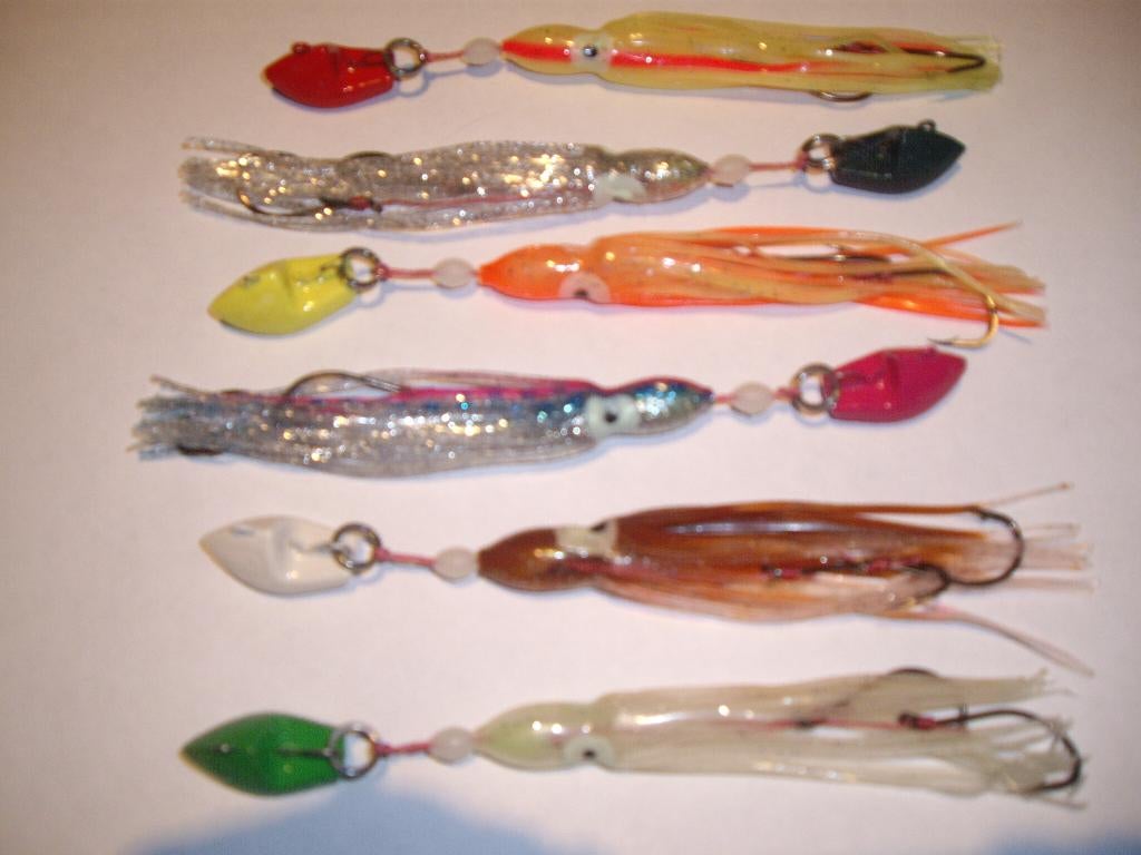 Vexed bottom jigs 25 gram / stuk met 2 of 3 haken onderlijn, Ophalen of Verzenden, Nieuw, Dobber of Lood