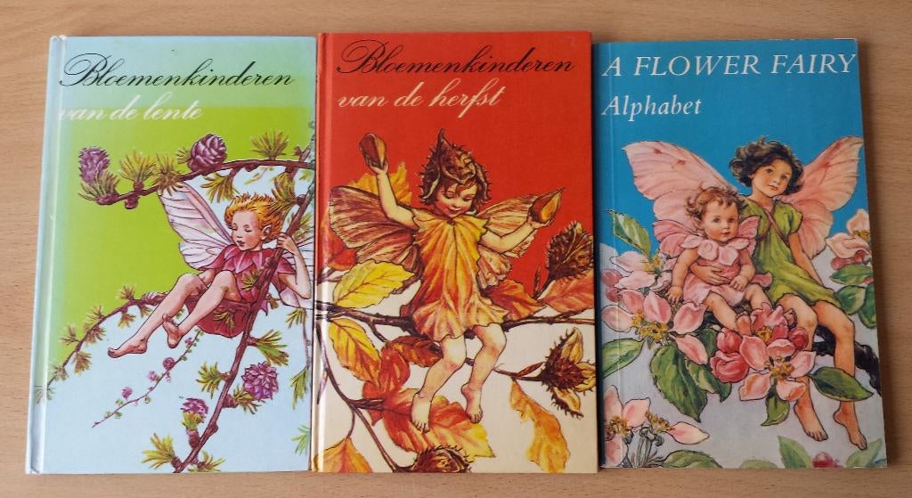 3 Flower Fairies / Bloemenkinderen boekjes - C.M. Barker, Boeken, Prentenboeken en Plaatjesalbums, Ophalen of Verzenden, Gelezen