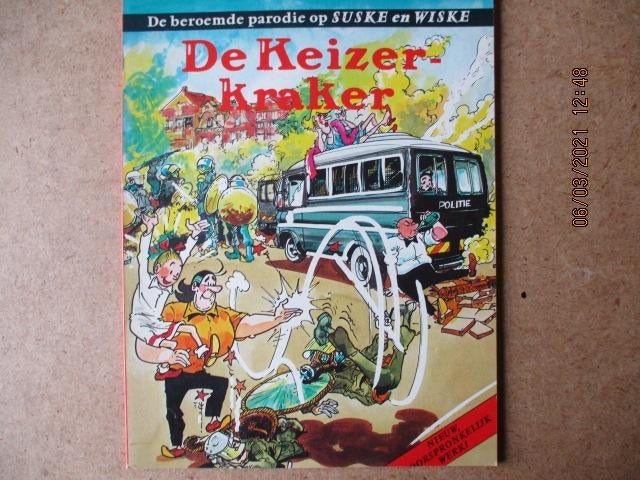 adv0292 suske en wiske parodie 2, Boeken, Stripboeken, Eén stripboek, Ophalen, Gelezen