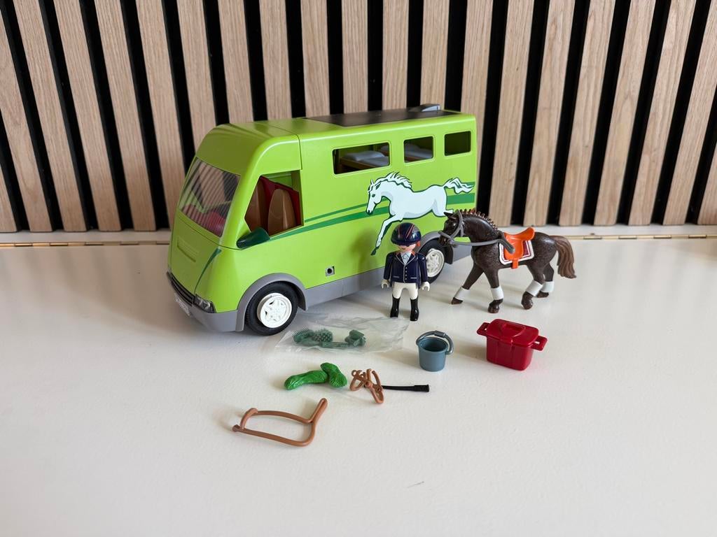 Playmobil 6928 Paardenvrachtwagen, Ophalen of Verzenden, Zo goed als nieuw