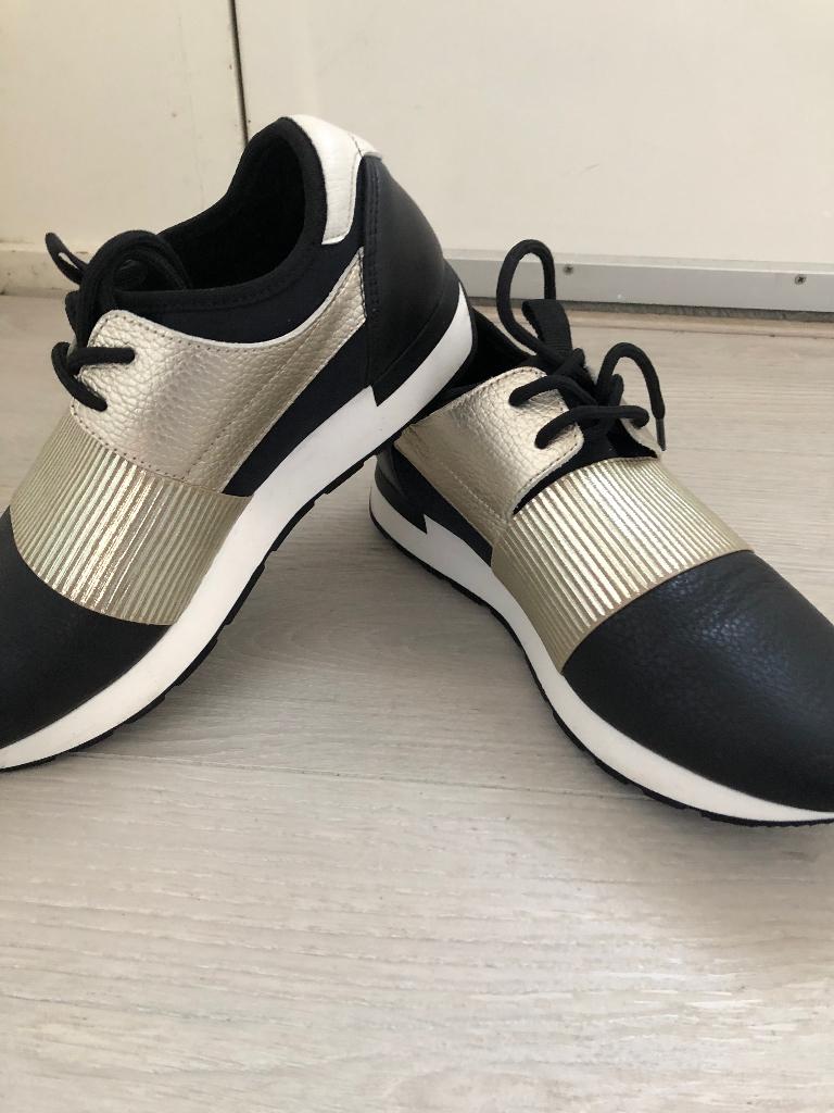 Pollini sneakers, Zwart, Ophalen of Verzenden, Sneakers of Gympen, Zo goed als nieuw