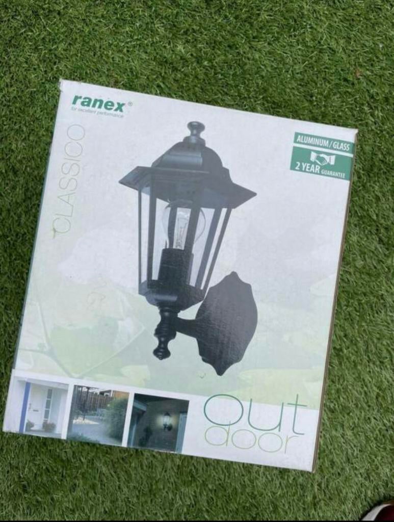 Ranex Classico Wandlamp - Nieuw in doos!, Minder dan 50 watt, Wandlamp, Ophalen of Verzenden, Netvoeding