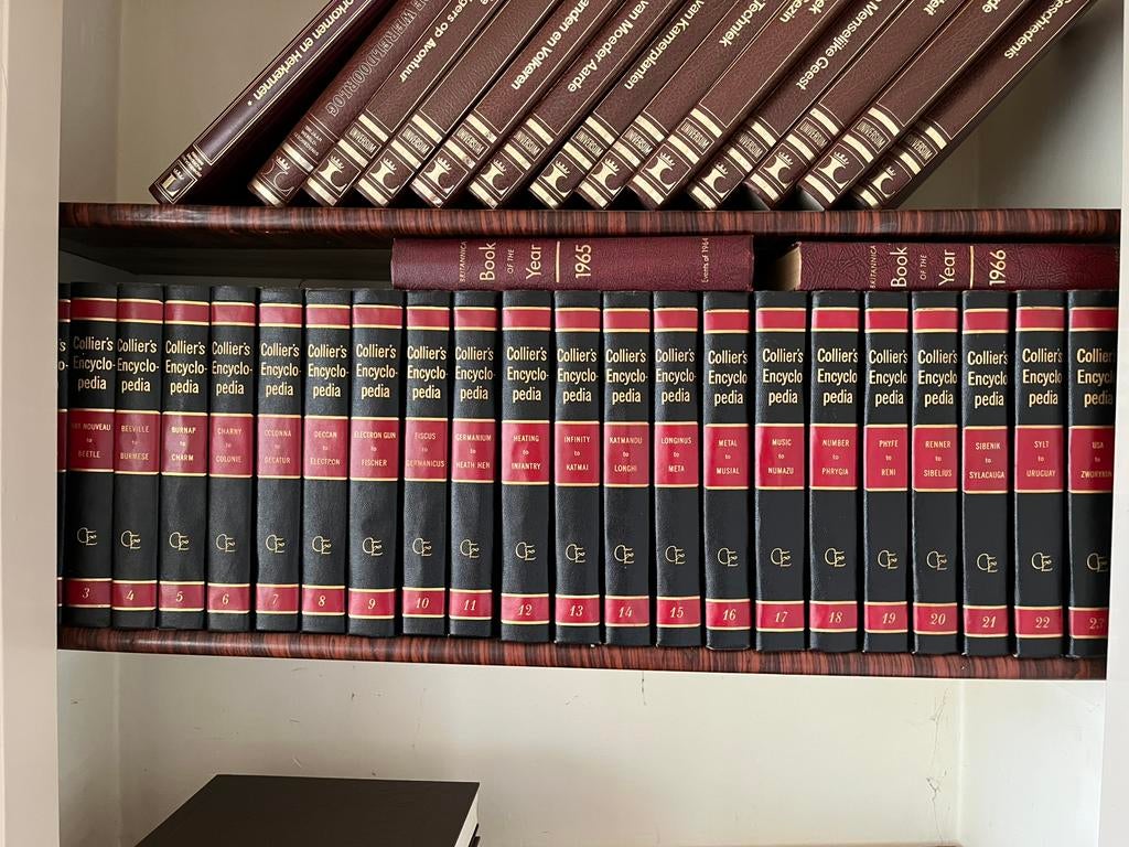 Collier’s Encyclopedia 24-delig, Boeken, Encyclopedieën, Ophalen, Zo goed als nieuw, Algemeen, Complete serie