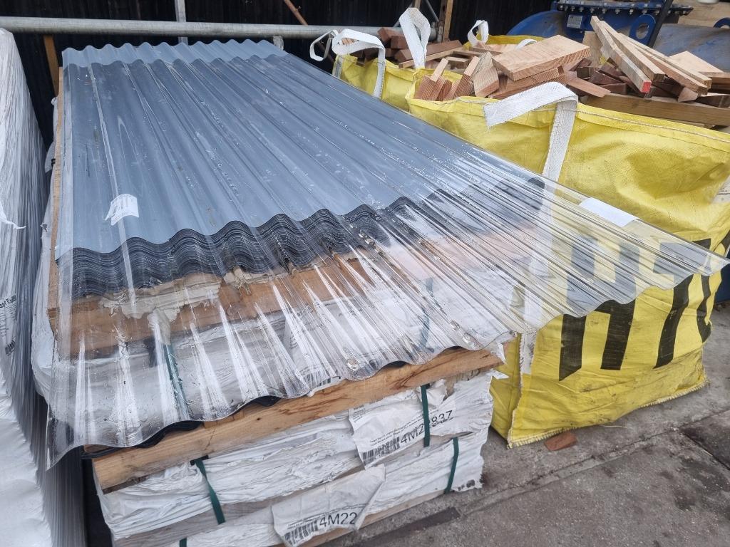 Polycarbonaat golfplaat kleine golf 76/18mm 900x2000mm ACTIE, Ophalen, Overige materialen, Overige kleuren, Nieuw