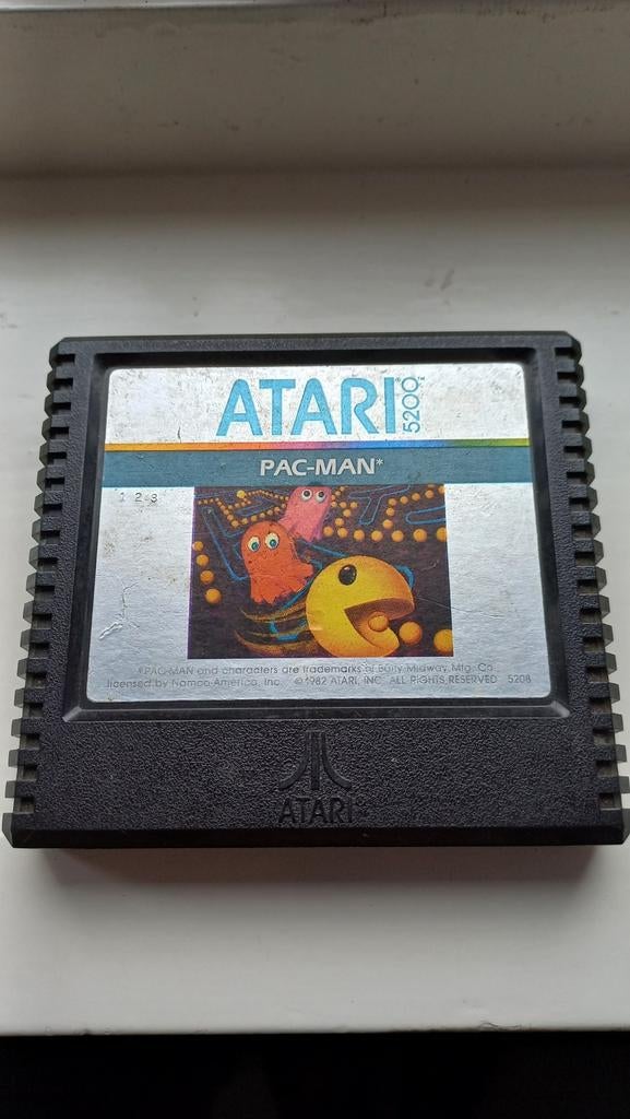 Atari 5200 spel Pac-man (pacman), Gebruikt, Overige genres, 1 speler, Ophalen of Verzenden