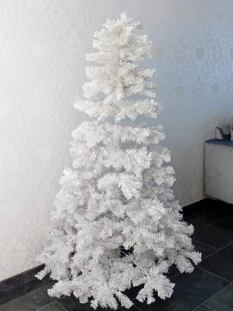 Witte kerstboom 180 cm, Ophalen of Verzenden