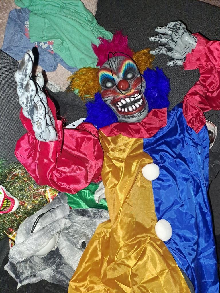 Regenboog clowm, Ophalen of Verzenden, Zo goed als nieuw