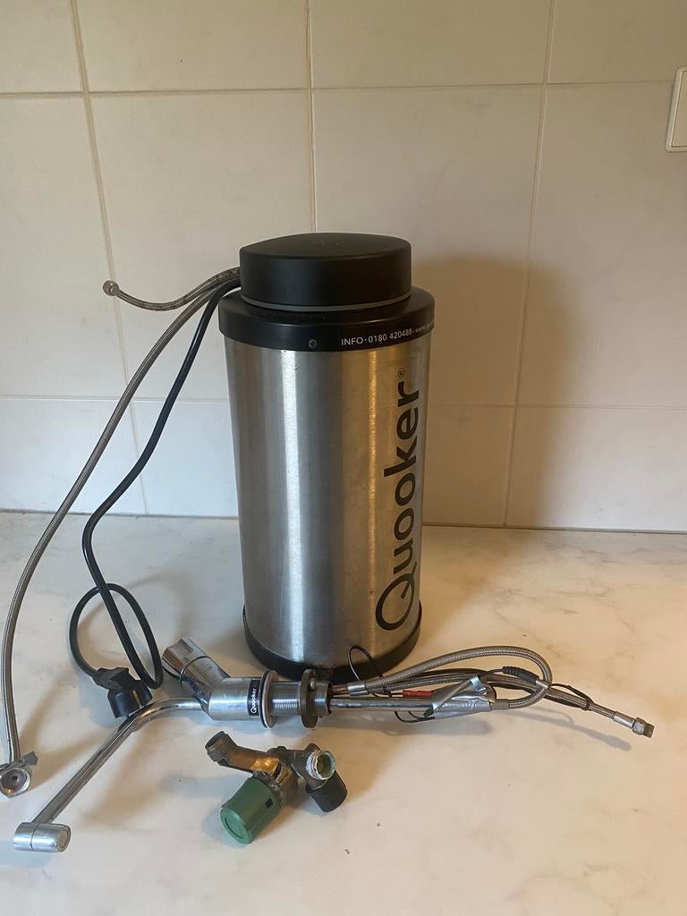 Quooker, Ophalen, Gebruikt