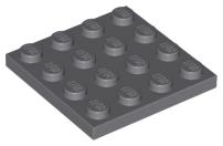 Lego plaatjes/ plates 4x4 donker grijs 12 stuks (new), Ophalen of Verzenden, Nieuw, Losse stenen, Lego
