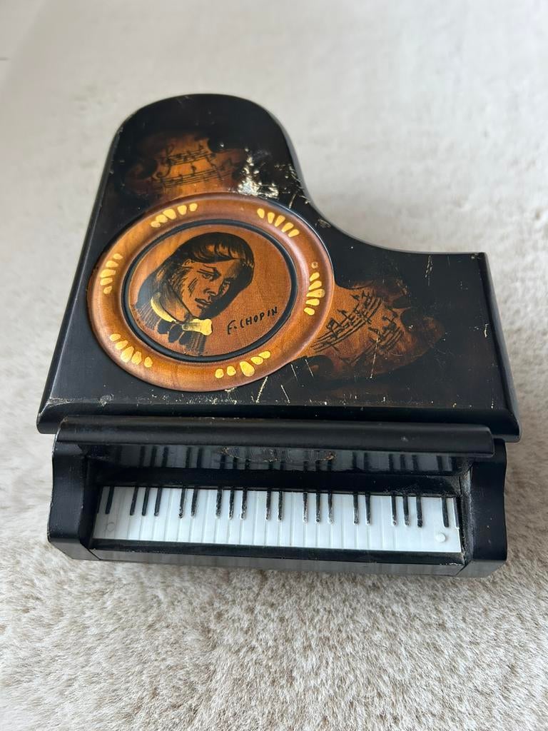 Vintage piano muziek doos van Chopin, Antiek en Kunst, Ophalen of Verzenden