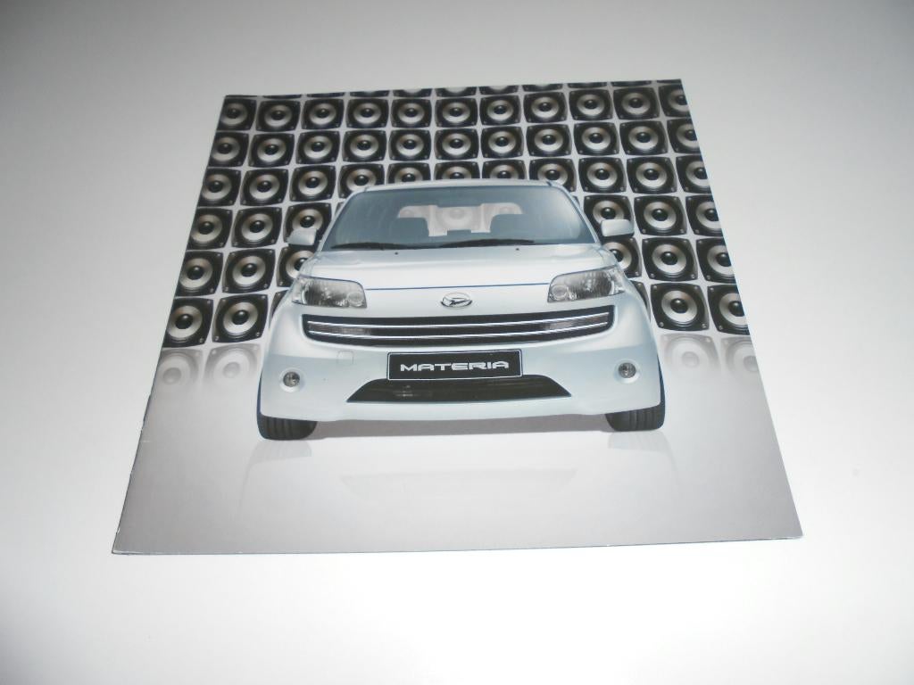 brochure Daihatsu Materia, Ophalen of Verzenden, Zo goed als nieuw, Overige merken
