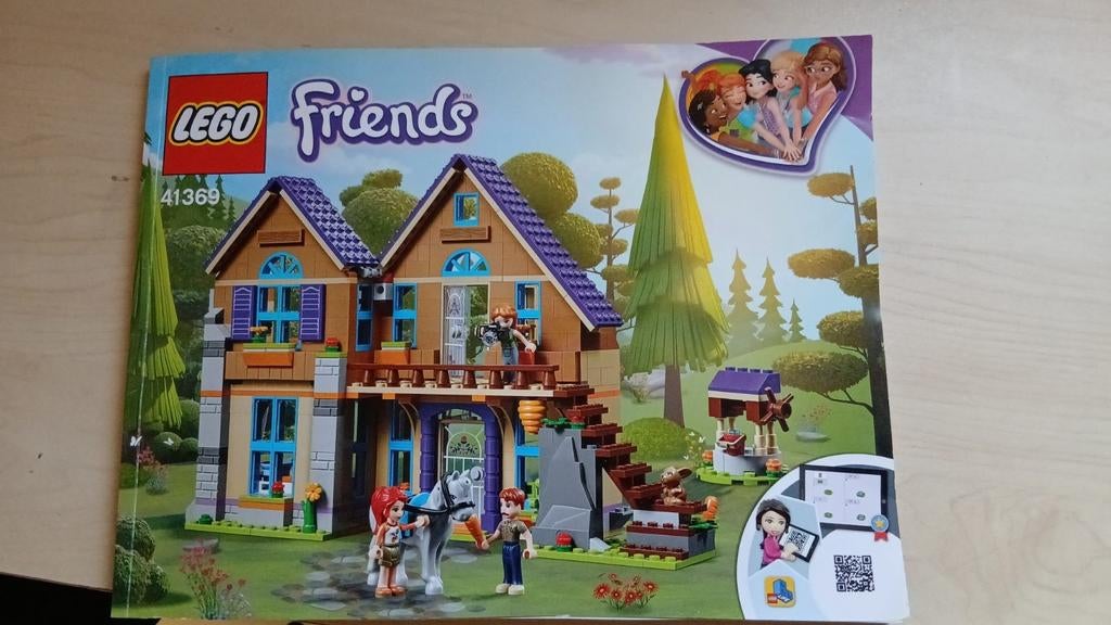 Lego friends - Mia's huis.   41369, Ophalen, Zo goed als nieuw