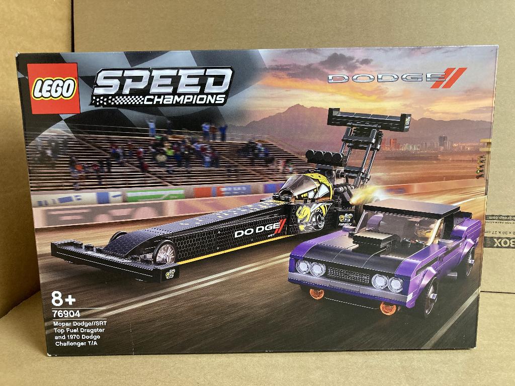 NIEUW LEGO 76904 Mopar Dodge SRT Dragster - 1970 Dodge, Ophalen of Verzenden, Nieuw, Complete set, Lego
