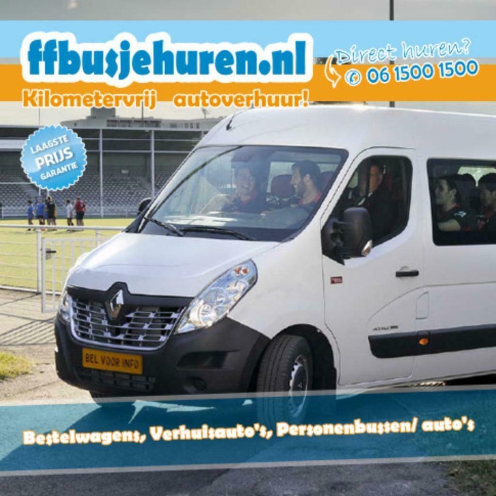 Busje huren zwolle en omstreken, Diensten en Vakmensen, Verhuur | Auto en Motor, Aanhangwagen, Personenauto, Verhuiswagen of Bestelauto