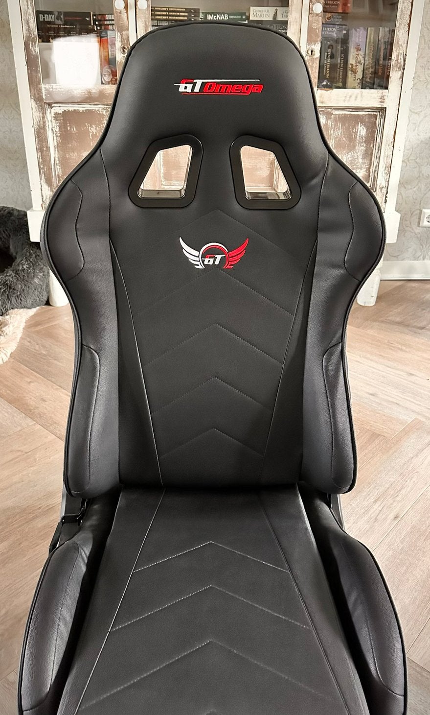 GT Omega RS XL Simrace Stoel, Ophalen, Zo goed als nieuw