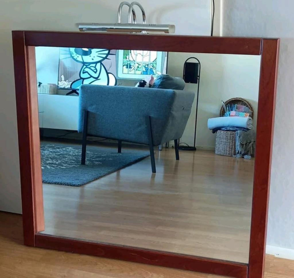 2 spiegels met verlichting badkamer of woonkoamer, Huis en Inrichting, Woonaccessoires | Spiegels, Ophalen of Verzenden, Rechthoekig