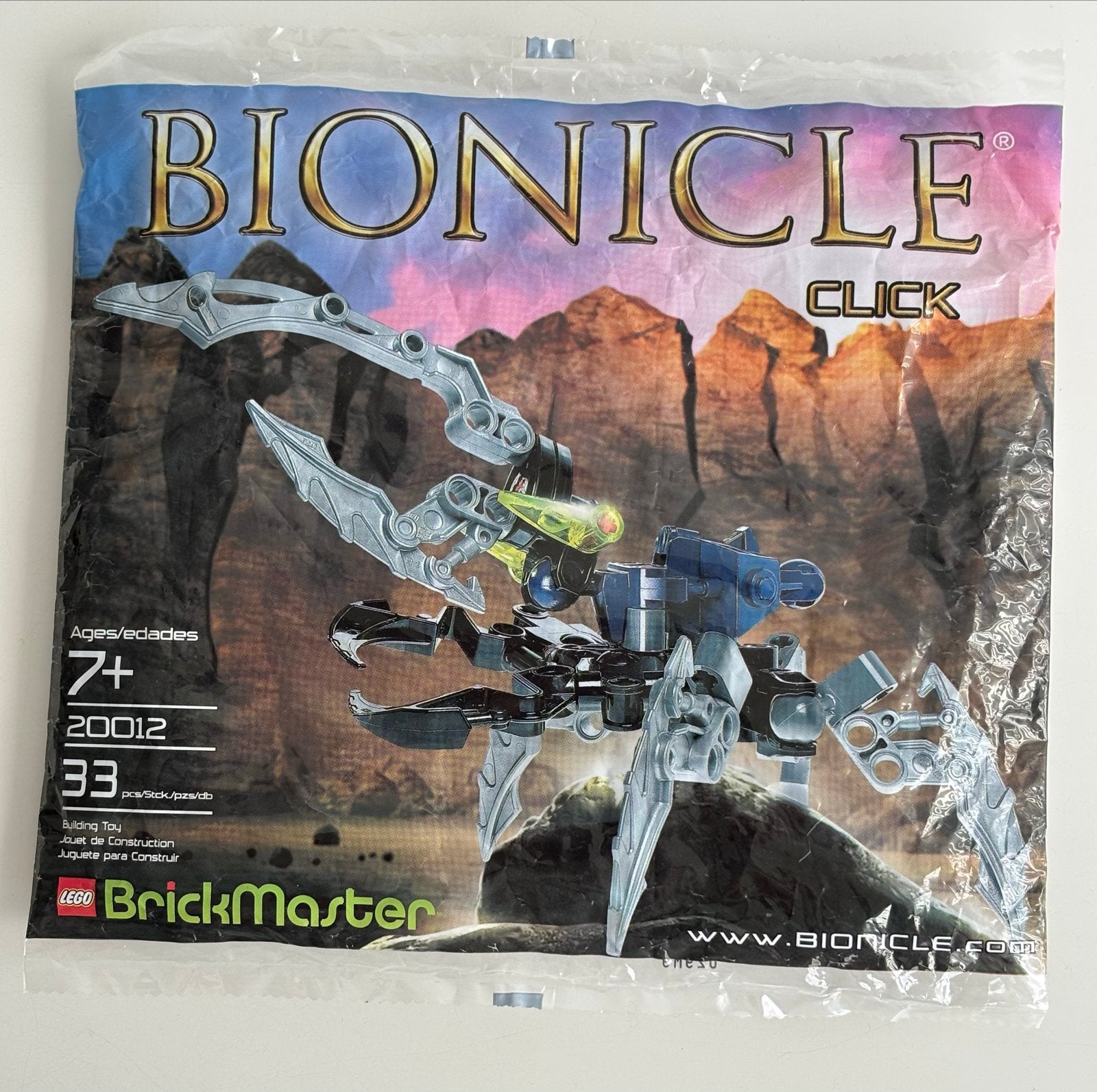 LEGO Bionicle Click BrickMaster 20012 - Nieuw in verpakking, Ophalen of Verzenden, Nieuw, Overige merken