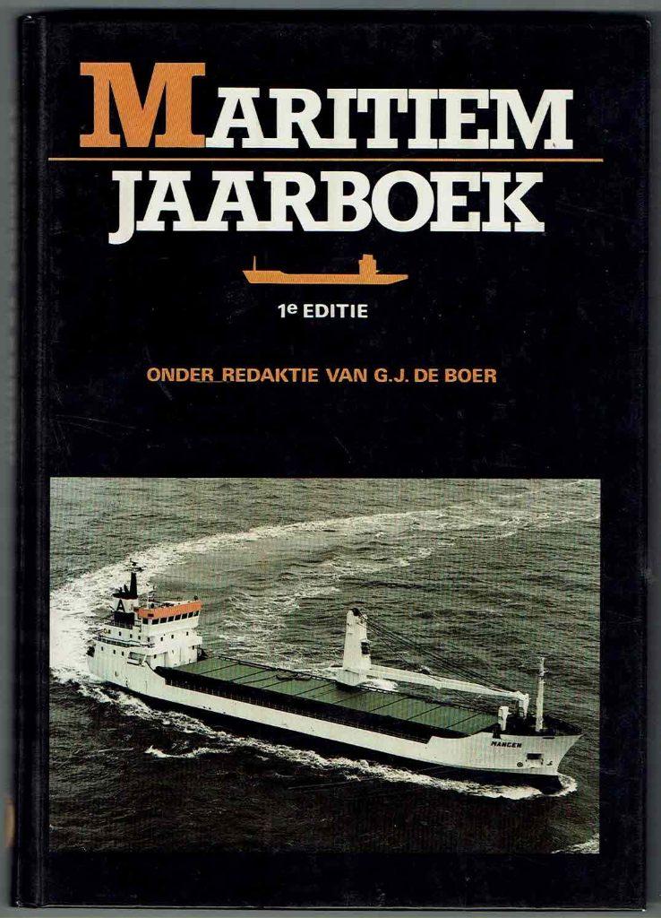 Maritiem jaarboek Eerste Editie – G.J. de Boer, Ophalen of Verzenden, Gebruikt, Motorboot, Boek of Tijdschrift
