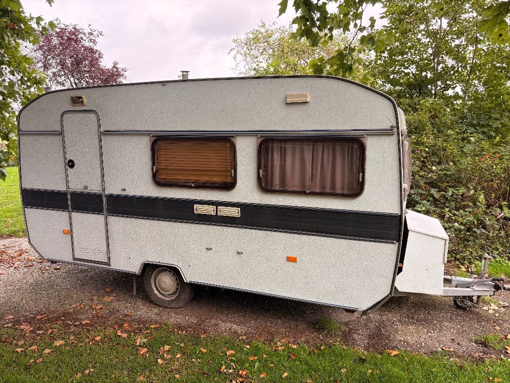 Roller R56BL43 retro caravan 1979 met originele voortent, Caravans en Kamperen, Rondzit, 750 - 1000 kg, Particulier, 4 tot 5 meter
