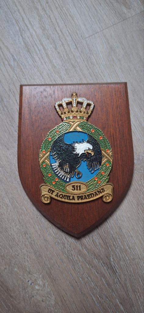wapenschild van het 311 Squadron - Hooymayers, Ophalen of Verzenden, Zo goed als nieuw