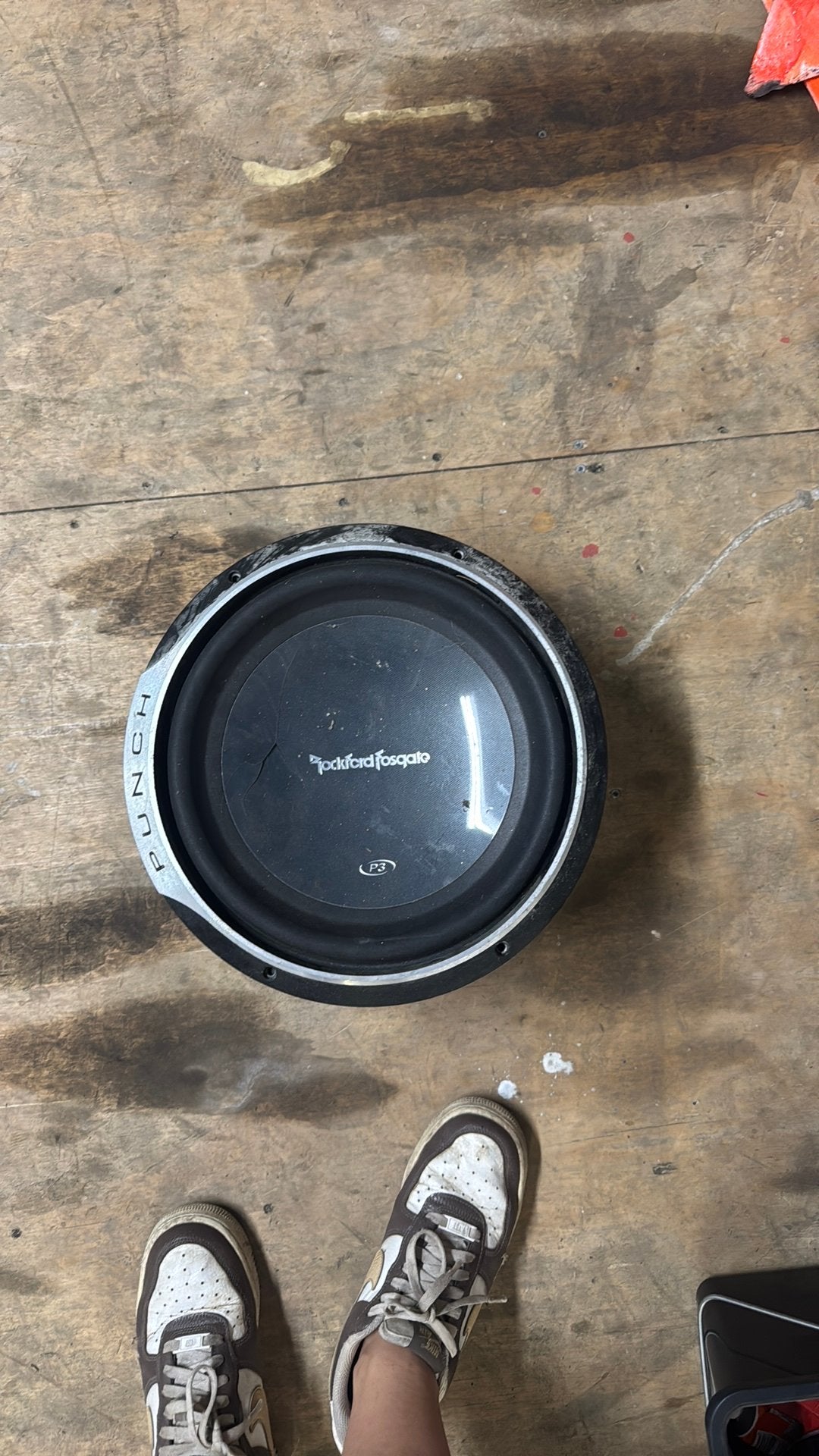 Subwoofer voor auto, Auto diversen, Autospeakers, Ophalen, Zo goed als nieuw