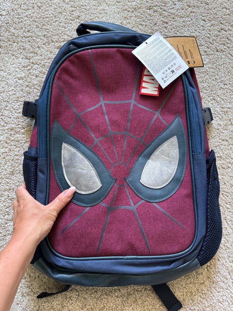 Marvel Spider-Man rugzak – rood/blauw -nieuw, Ophalen of Verzenden, Nieuw, Overige merken