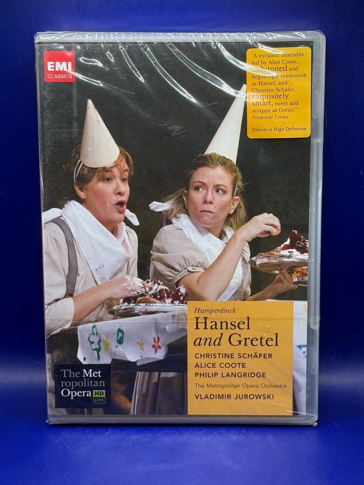 001. Humperdinck: Hansel and Gretel The met Opera DVD NIEUW, Alle leeftijden, Verzenden, Nieuw in verpakking, Bonusmateriaal