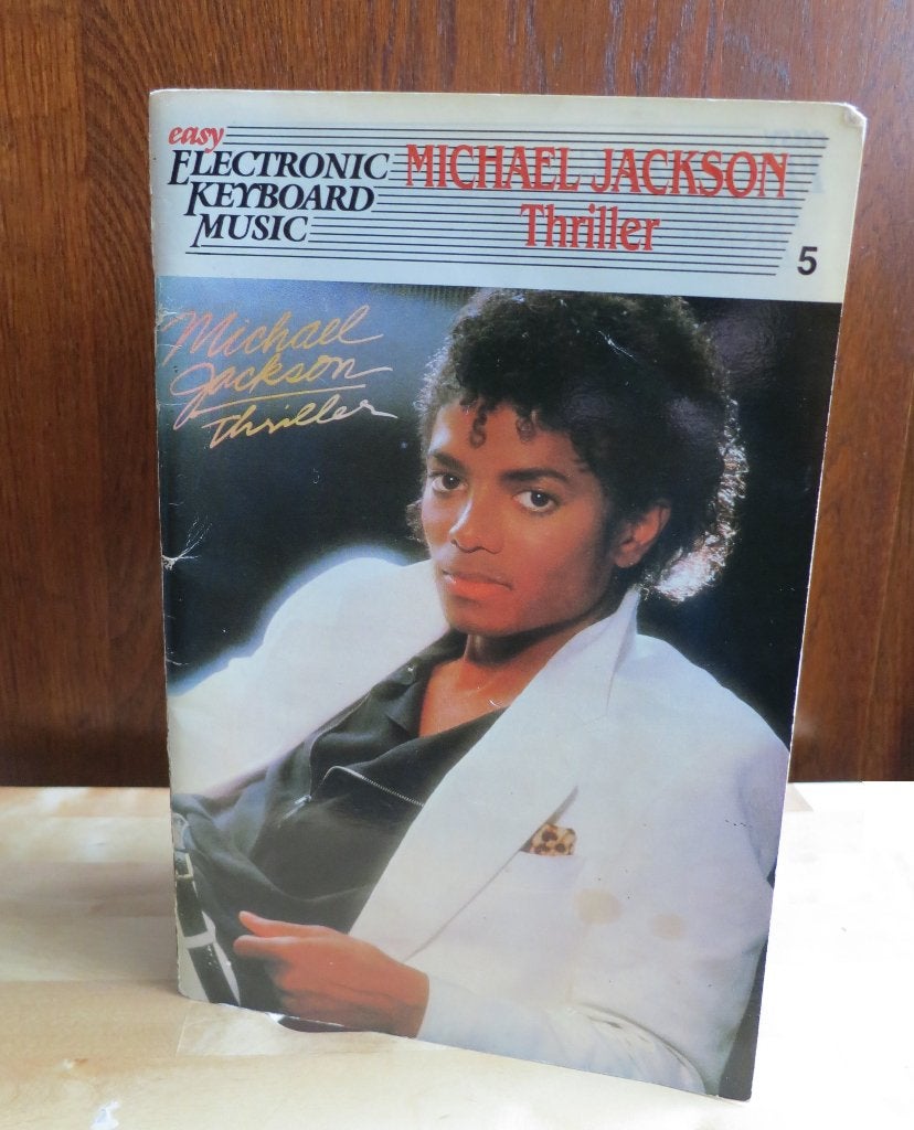 Michael Jackson Thriller Songbook Electronic Keyboard, Ophalen, Gebruikt, Piano, Artiest of Componist