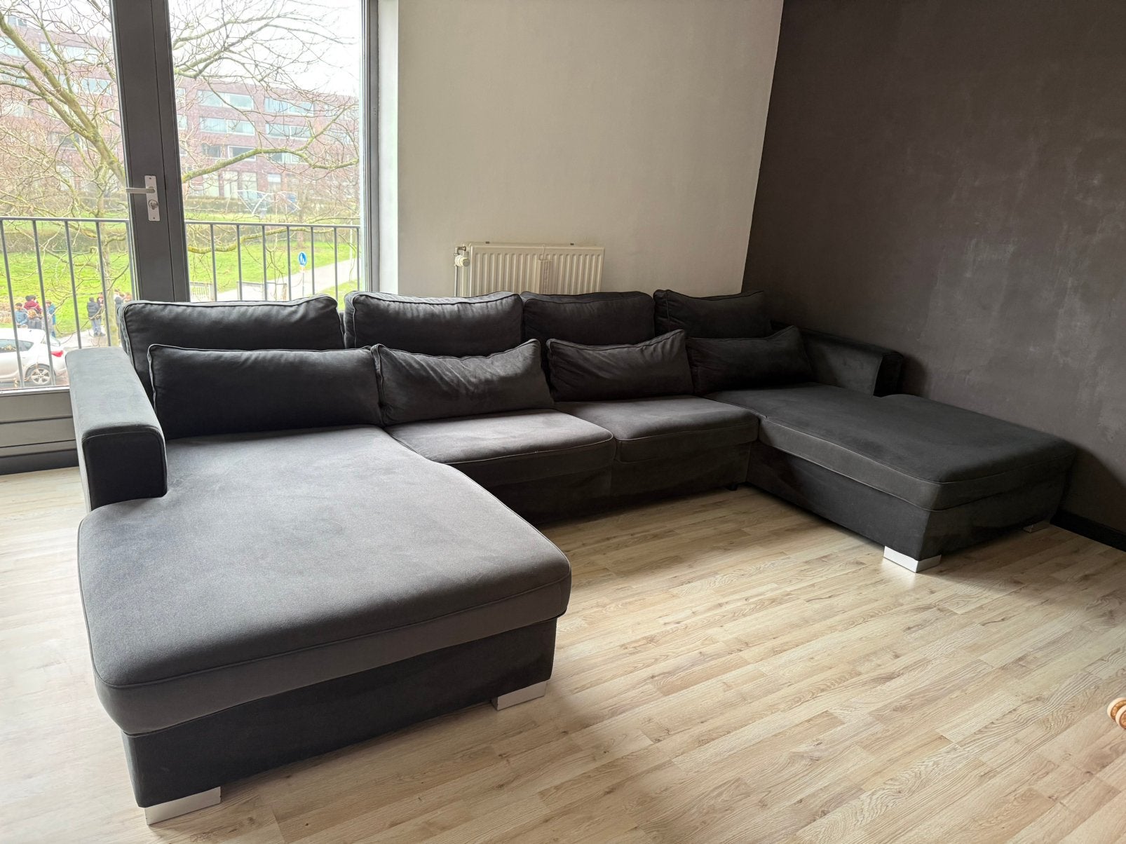 Grote bank 2 lounges, Ophalen, Gebruikt