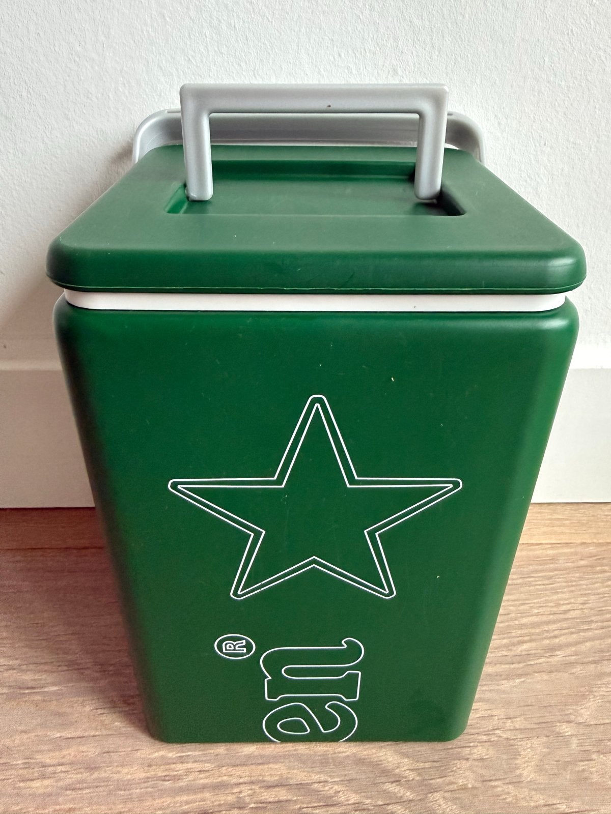 HEINEKEN koelbox - 8 blikjes 25 cl - 16x16x26 cm, Ophalen of Verzenden, Zo goed als nieuw, Koelbox, Koelelement