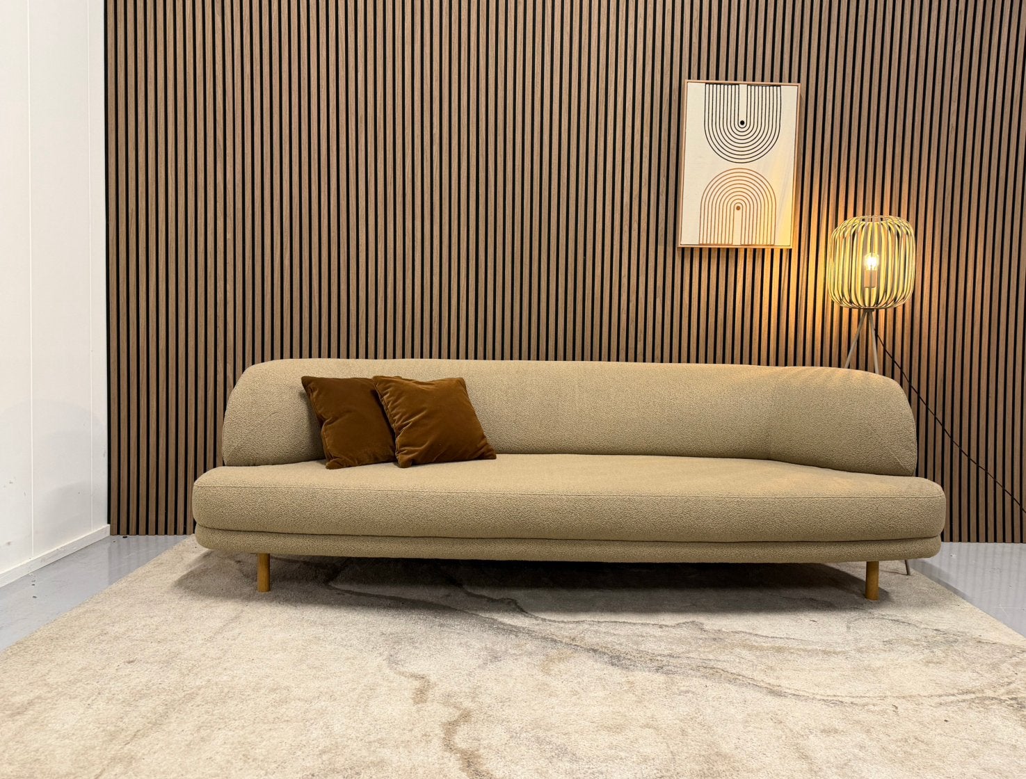 Bolia - Grace - 3 Zits Bank - Beige - Boucle - Nette Staat