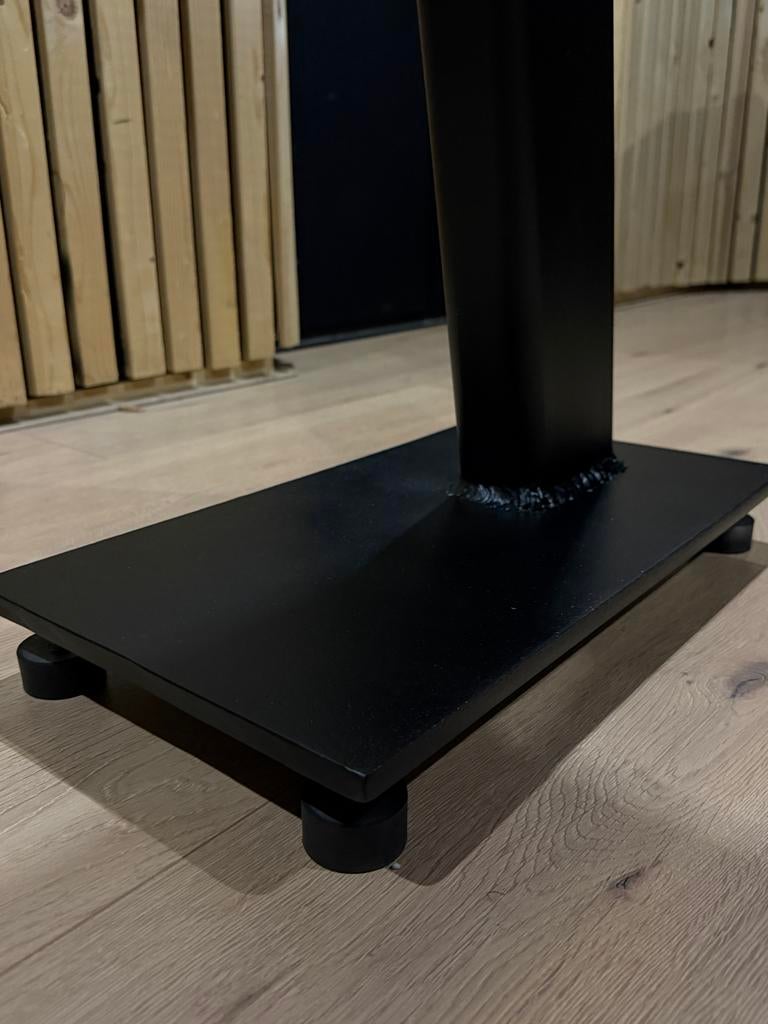 Premium Studio Monitor Standaard - Zwart, Robuust Design, Ophalen, Zo goed als nieuw