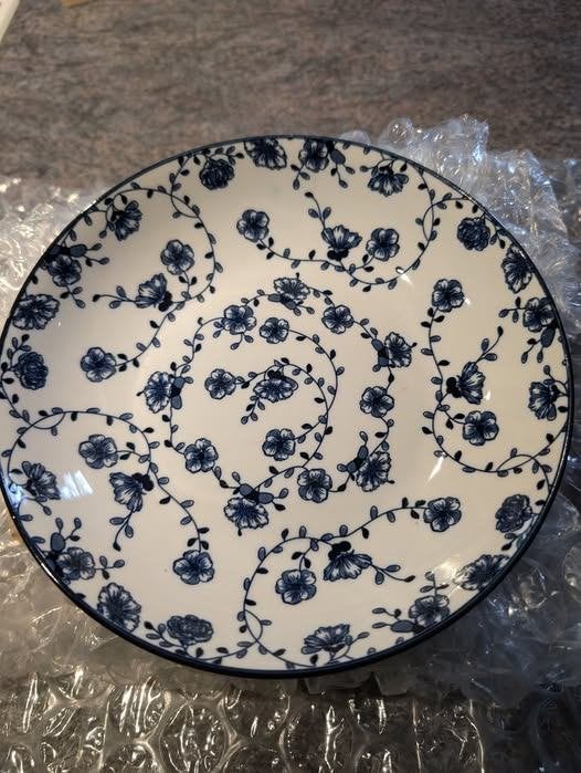 Te Koop: serviesset 24 delig Flor Azul  8 personen!, Huis en Inrichting, Ophalen, Nieuw, Bord(en), Overige stijlen
