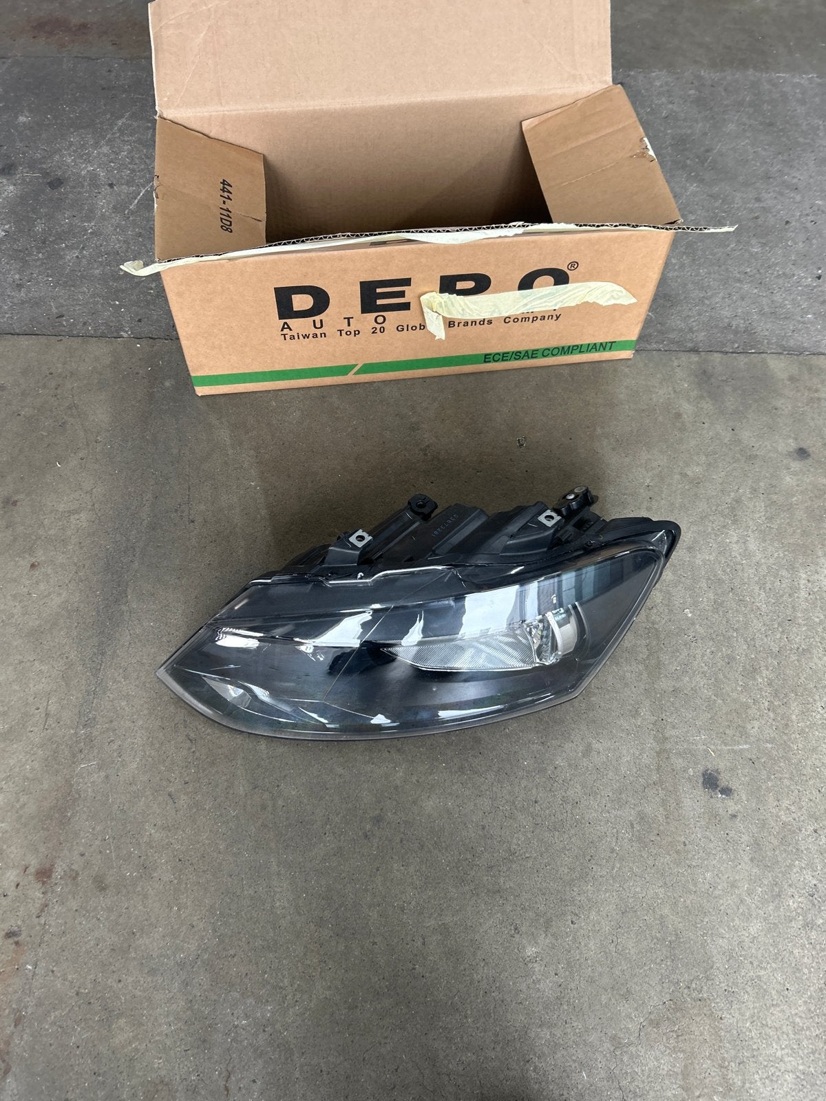 Nieuwe koplamp Volkswagen Polo 6R6C (vanaf 2009), Ophalen of Verzenden, Nieuw, Volkswagen