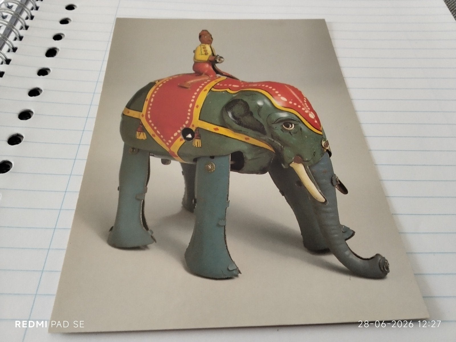 Ansichtkaart Duitse Lopend Olifant Speelgoed ca. 1938, Ophalen of Verzenden, 1980 tot heden, Overige thema's
