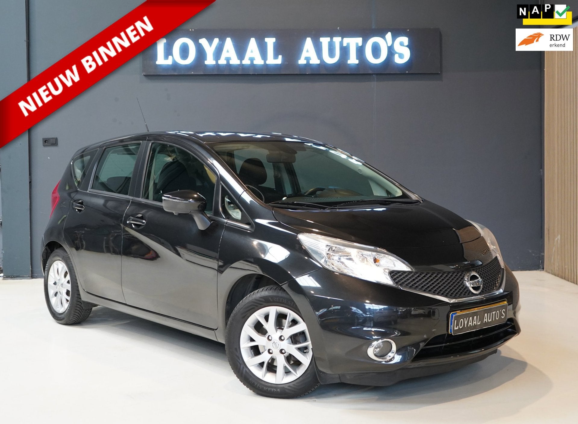 Nissan Note 1.2 Connect Edition | ACHTERUITRIJC. | CRUISE |, Auto's, Euro 5, Stof, 1198 cc, Bedrijf