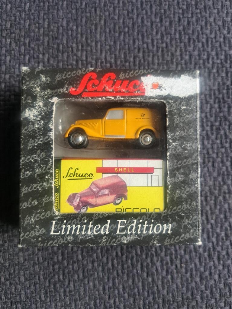 Schuco model limited edition mercedes 170 v "deutsche post", Schuco, Gebruikt, Auto, West germany