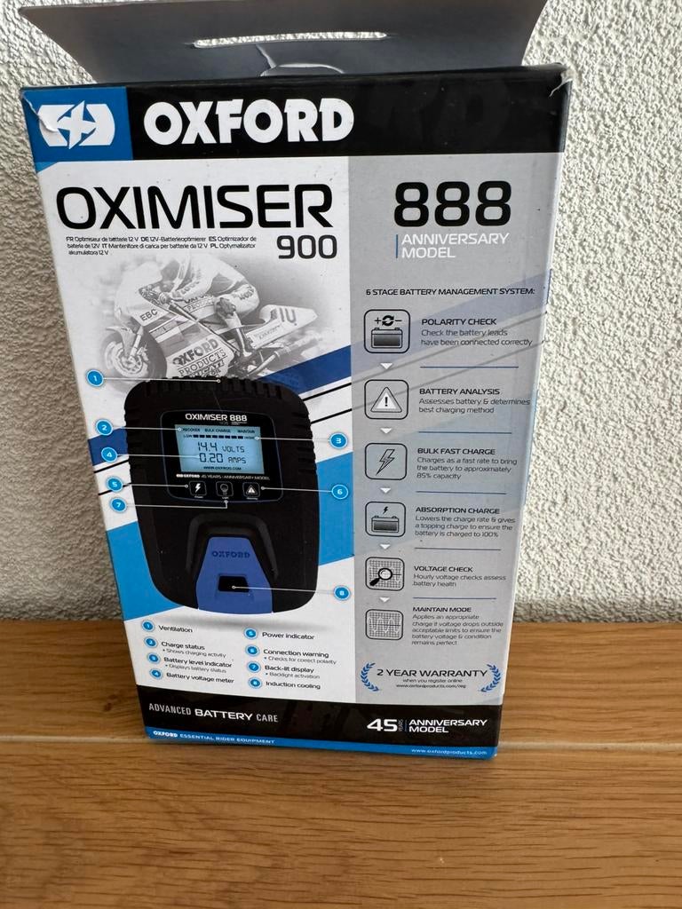 Oxford Oximiser 900 acculader nieuw, Auto-onderdelen, Ophalen, Nieuw