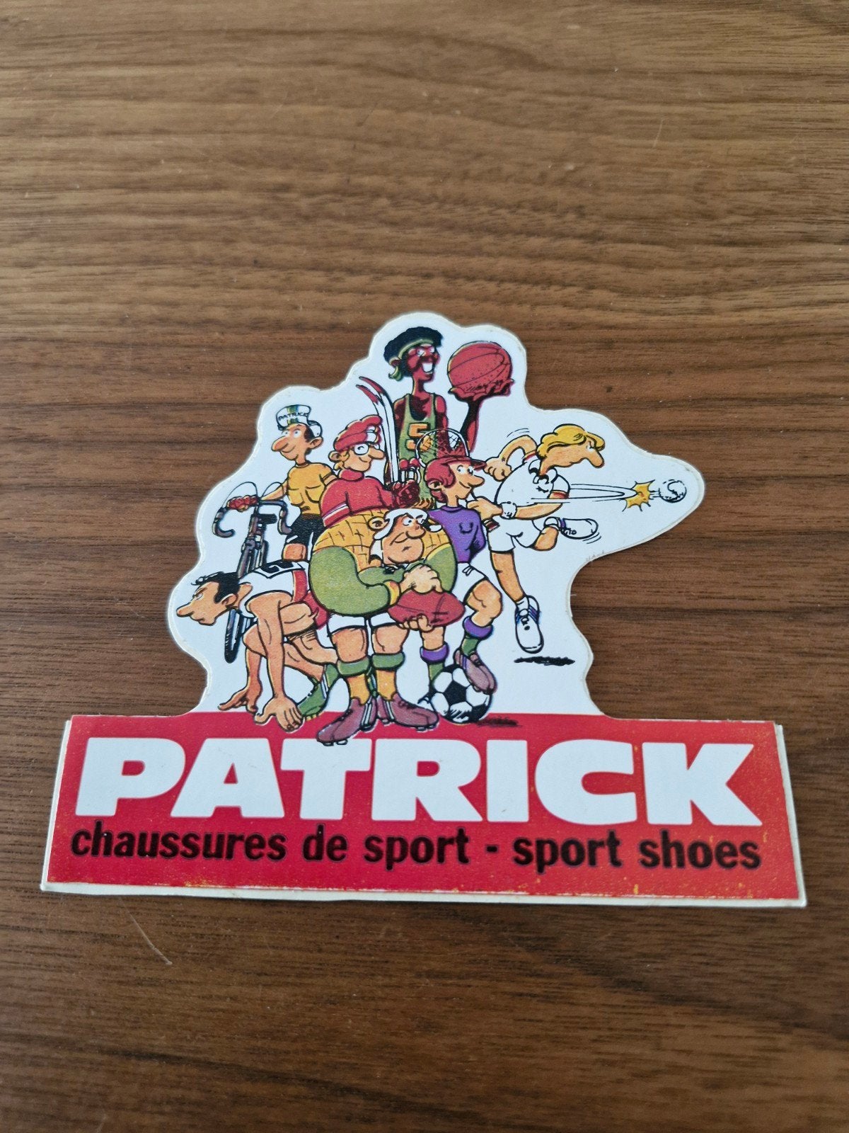 11077  Patrick Sport Schoenen Sticker - Diverse Sporten, Ophalen of Verzenden, Gebruikt, Sport