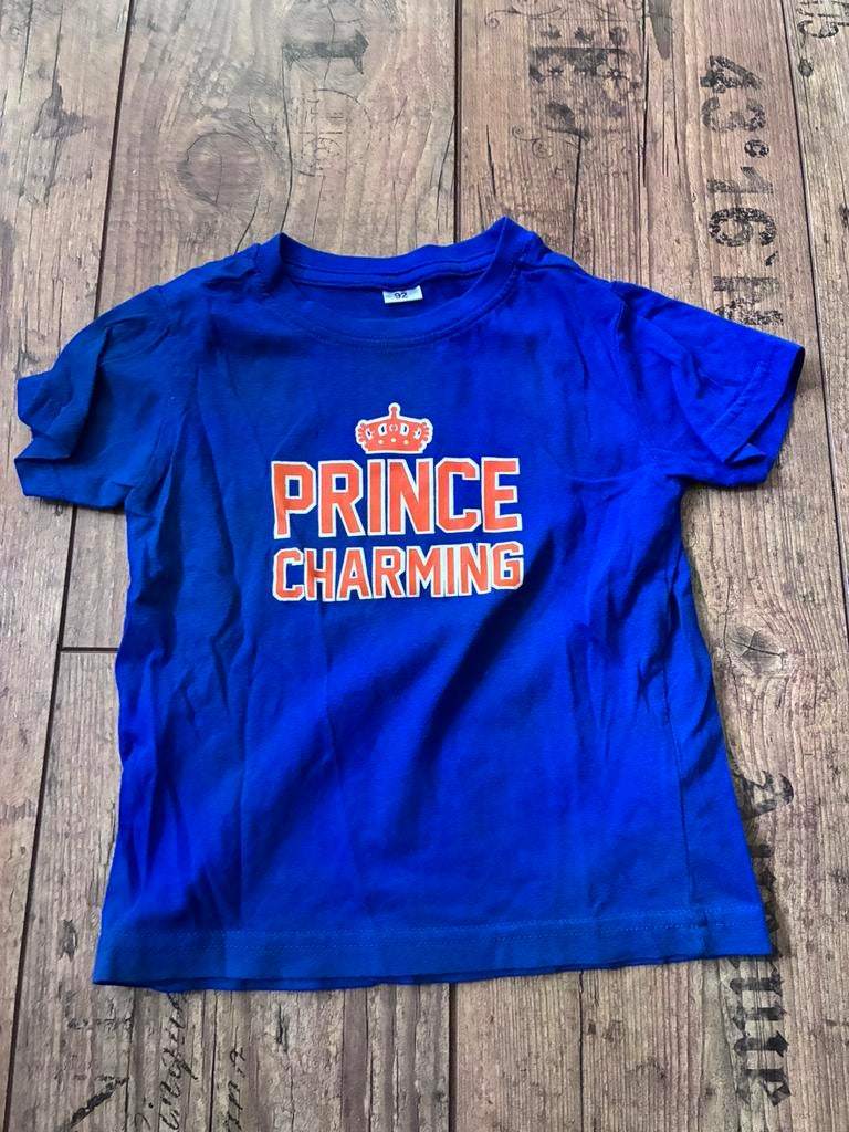Koningsdag shirtje maat 92, Kinderen en Baby's, Ophalen of Verzenden, Zo goed als nieuw, Jongen, Shirt of Longsleeve