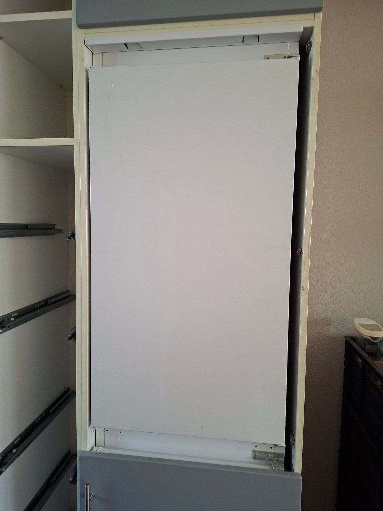 Inbouw koelkast/vriezer, Witgoed en Apparatuur, Ophalen, Gebruikt, 200 liter of meer, Met aparte vriezer