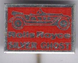 ROLLS-ROYCE Silver ghost alu oldtimer auto speldje( C_222 ), Verzenden, Zo goed als nieuw, Transport, Speldje of Pin