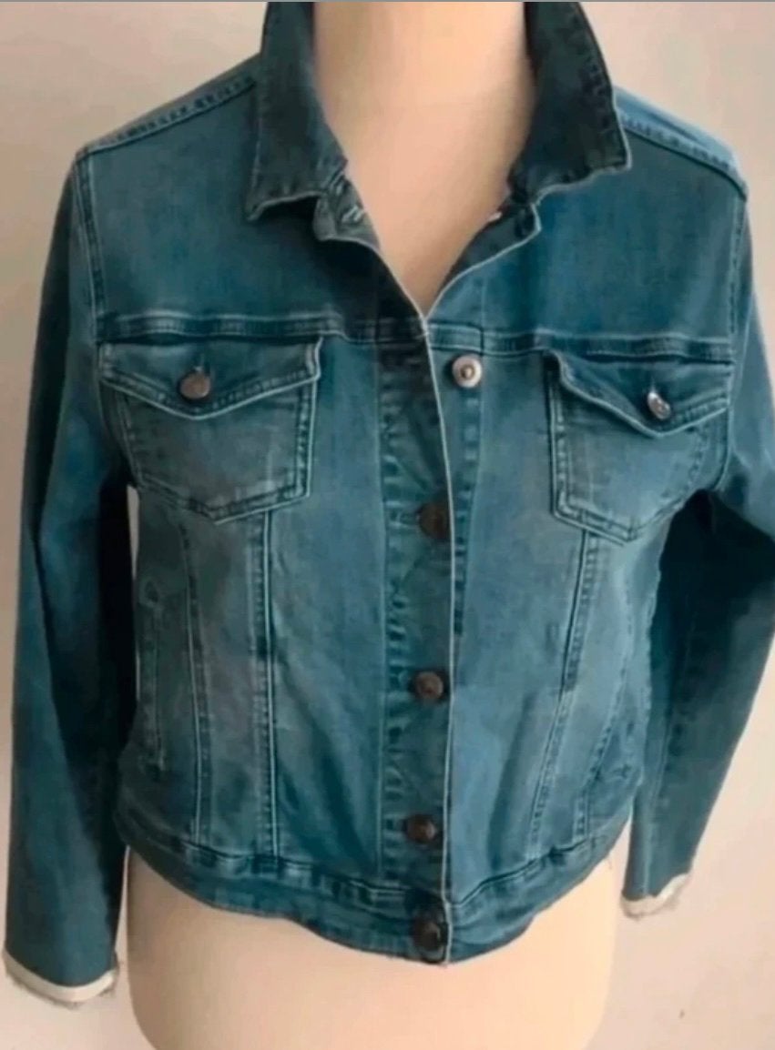 Golleháug jeans jasje maat 40 nieuw, Kleding | Dames, Ophalen of Verzenden, Nieuw, Maat 38/40 (M), Blauw