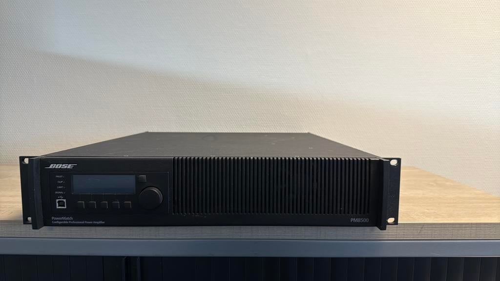 Bose Professional Set – PM8500N + 4x RoomMatch MU208, Ophalen, Zo goed als nieuw, Audio