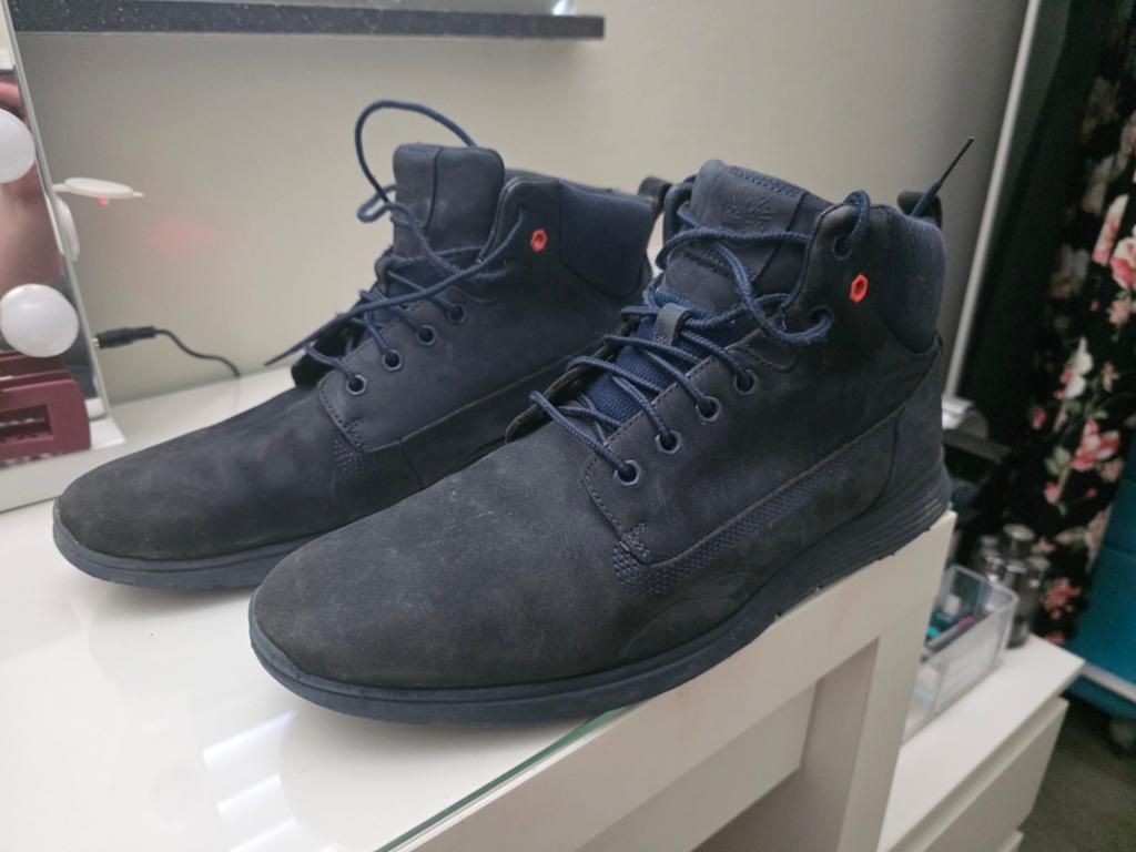 Timberland schoenen maat 45, Kleding | Heren, Schoenen, Blauw, Timberland, Boots, Ophalen of Verzenden