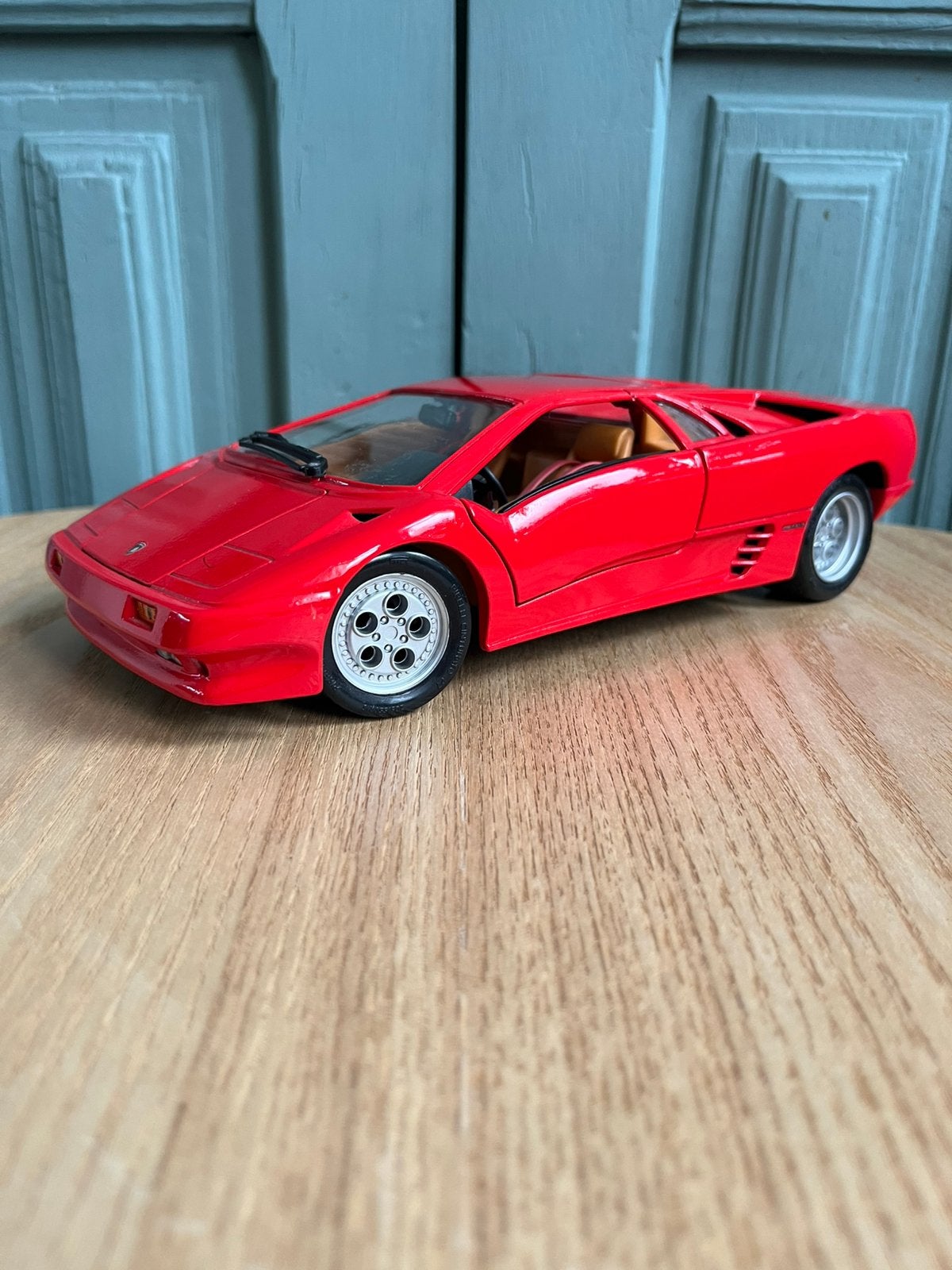 Lamborghini Diablo Maisto 1:18, Ophalen of Verzenden, Zo goed als nieuw, Auto, Maisto