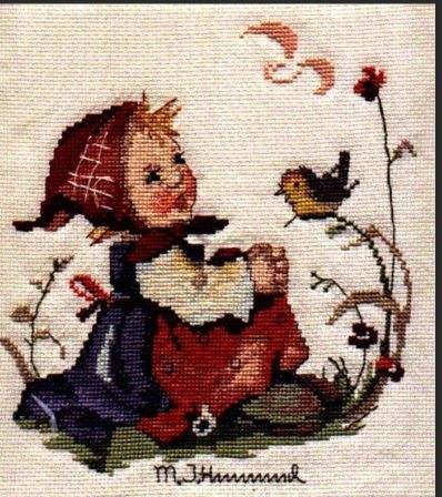 borduurpatroon HUMMEL The Hikers + Holly Hobbie, Hobby en Vrije tijd, Borduren en Borduurmachines, Ophalen of Verzenden, Zo goed als nieuw