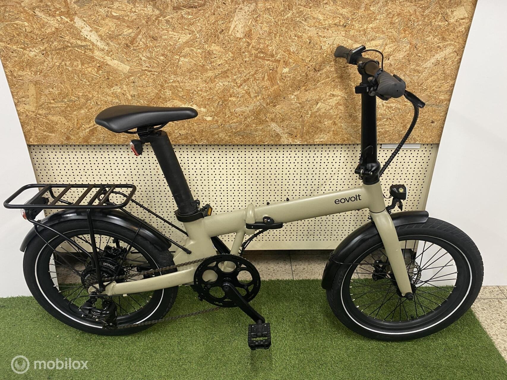 EOVOLT AFTERNOON 20 2024 ELEKTRISCHE VOUWFIETS SLECHTS 90 KM, EOVOLT, Zo goed als nieuw, 50 km per accu of meer, Overige merken