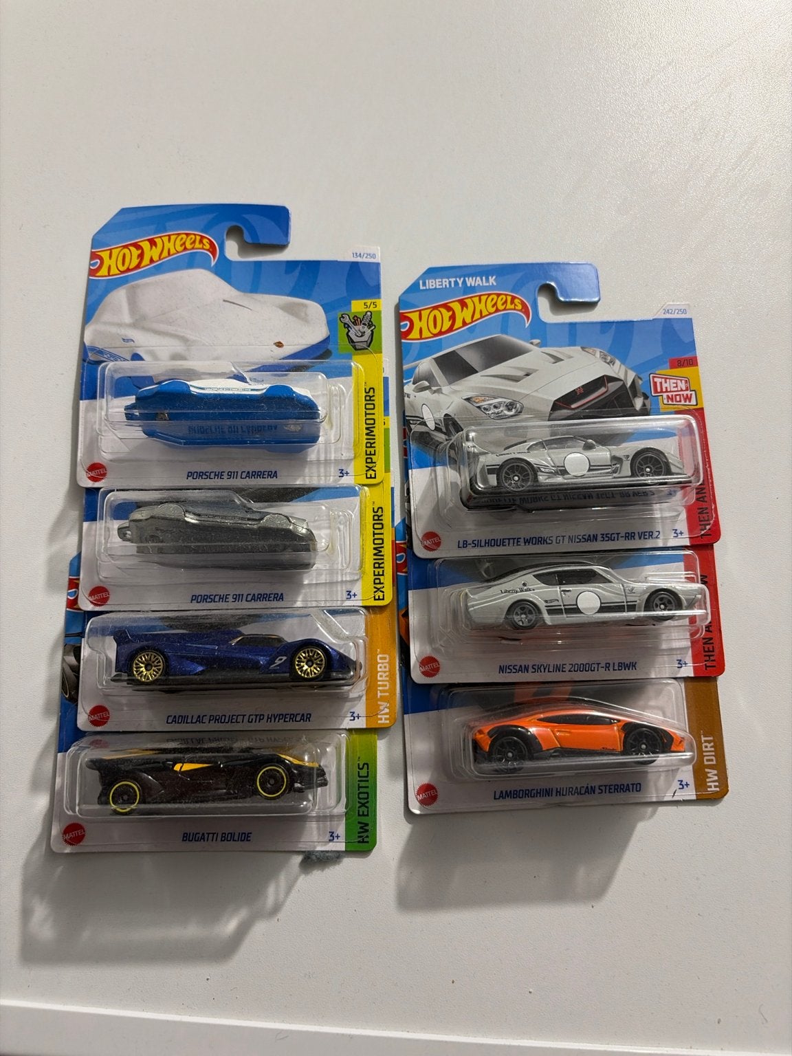 Hot Wheels Verzamelset – 7 stuks, Ophalen of Verzenden, Zo goed als nieuw