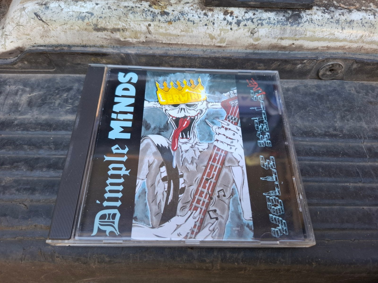 Dimple Minds - Volle Kelle Live  1990, Ophalen of Verzenden, Zo goed als nieuw, Live-album, Eerste persing